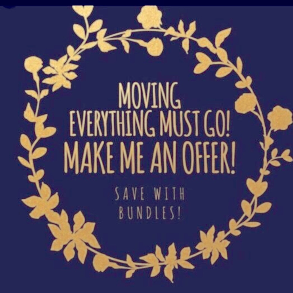 I am moving and everything must go!!